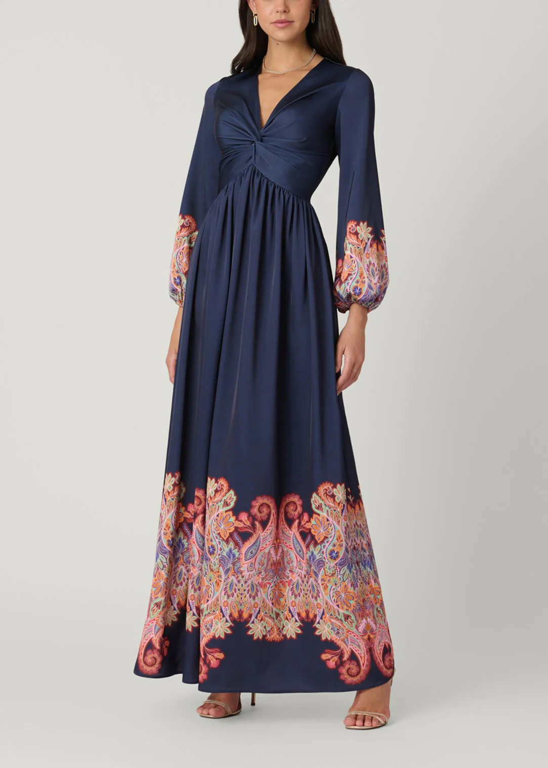 Midnight Calla Dress