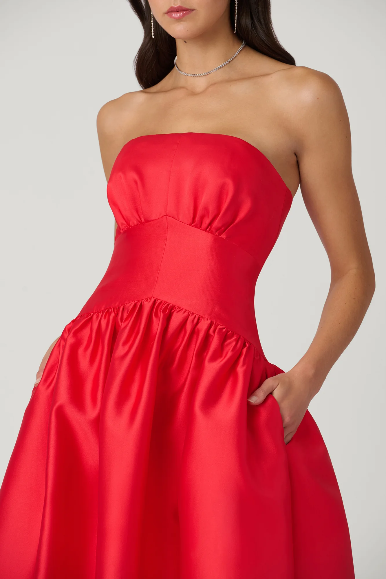 Midnight Posy Dress - Image 2